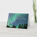 Search for northern lights christmas cards Nature