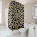 Search for black and gold shower curtains Girly
