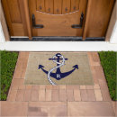 Search for initial doormats Blue