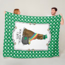 Search for irish blankets Leprechaun
