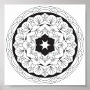 Search for coloring pages art Flower mandala