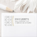 Search for rsvp return address labels Black and white