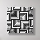 Search for black and white stripes canvas prints Illusion