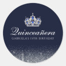 Search for mis quince anos stickers Silver glitter