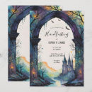 Search for pagan wedding invitations Forest