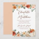Search for white pumpkin wedding invitations Floral