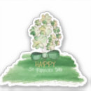 Search for shamrock stickers Watercolor