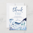 Search for under the sea thank you cards Whale