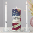 Search for red white blue candles Patriotic