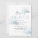 Search for paradise invitations Blue