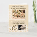 Search for 30th wedding anniversary cards roses