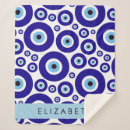 Search for greek key pattern blankets Evil eye pattern