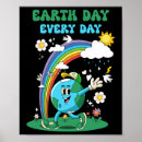 Search for earth day every day posters Green