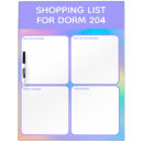Search for dorm dry erase boards Purple