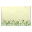 Search for green leaf placemats Summer