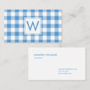 Search for light blue business cards Plaid