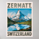Search for vintage matterhorn posters Zermatt