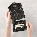 Search for tarot wedding invitations Black