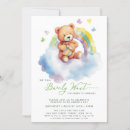 Search for rainbow bear invitations Blue
