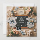 Search for twins pregnancy announcement cards Expecting