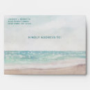 Search for beach wedding envelopes Tropical palm trees