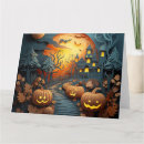 Search for halloween thank you cards Witch