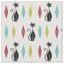 Search for retro cat fabric Cute