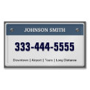 Search for car hire business cards Driver
