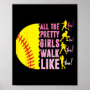 Search for girls softball posters Birthday