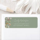 Search for green sage return address labels Garden
