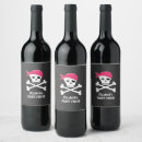 Search for pirate wine labels Birthday