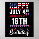Search for 4th birthday posters Murica