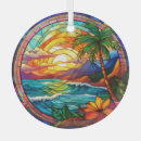 Search for stained glass ornaments Sunset