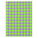 Search for purple plaid tablecloths Green