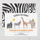 Search for zoo party invitations Calling all party animals