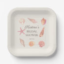 Search for seashell paper plates Beach party