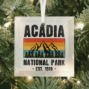Search for acadia national park ornaments Maine