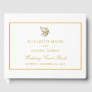 Search for butterfly guest books Gold