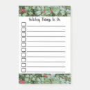 Search for holiday post it notes Festive