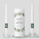 Search for wedding candles Elegant botanical floral spring