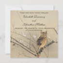 Search for owl wedding invitations Vintage