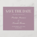 Search for purple save the date postcards Trendy