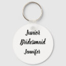 Search for bridesmaid keychains Calligraphy
