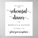 Search for rehearsal dinner posters Black and white