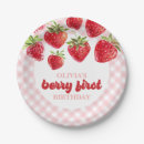 Search for strawberry plates Watercolor