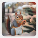 Search for christmas squirrel stickers Wildlife