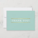 Search for mint green thank you cards Stylish