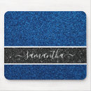 Search for glitter mousepads Blue