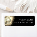 Search for birthday party labels Black
