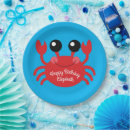 Search for crabs paper plates Kids
